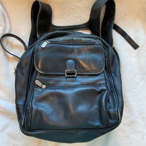 Vintage Queros Leather Backpack